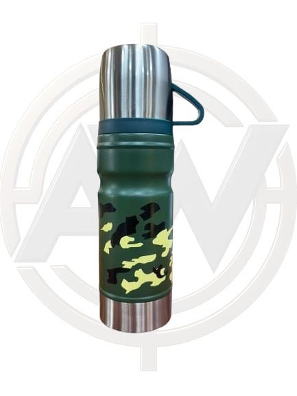 COMBAT PRINT BOTTLE 680ML WITH CUP