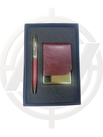 2 in one Gift Set (Pen & Card Holder)