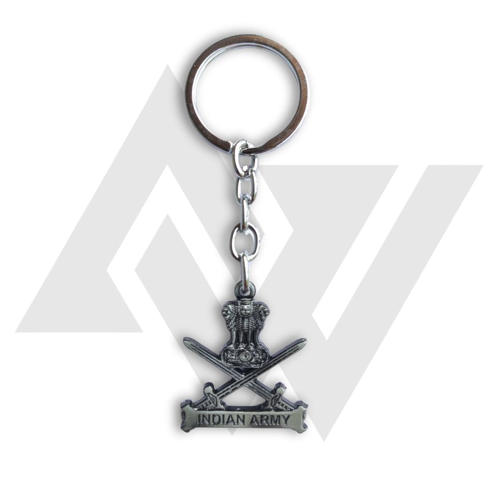 Indian Army Emblem Keychain