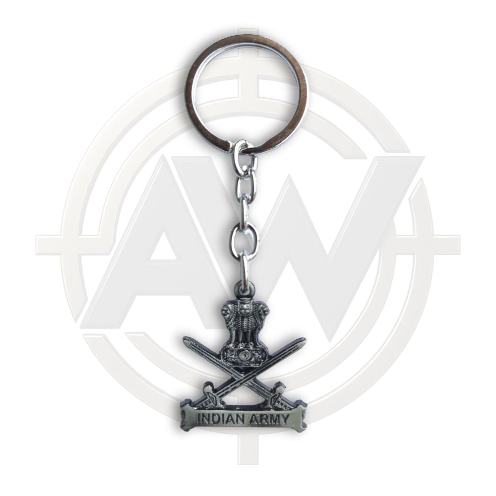 Indian Army Emblem Keychain