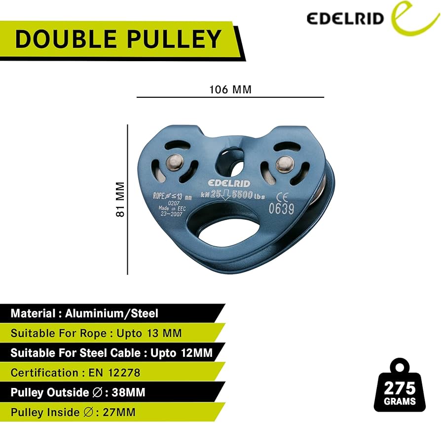 Edelrid Rail Double Pulley