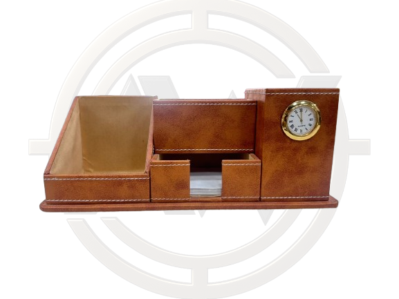 Pen Stand with Watch