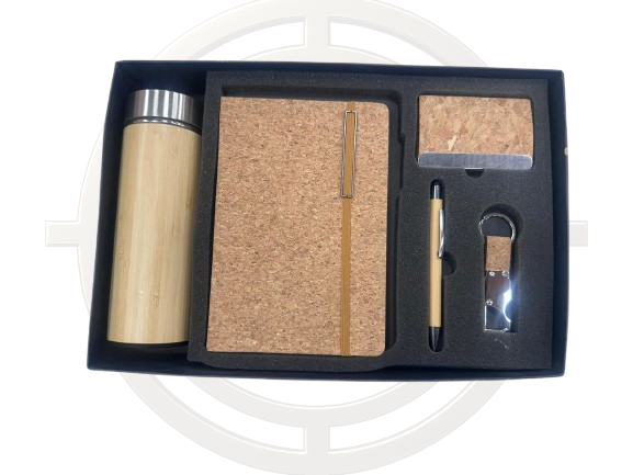 4 in one Gift Set (Bottle, Diary, Key Chain & Pen)